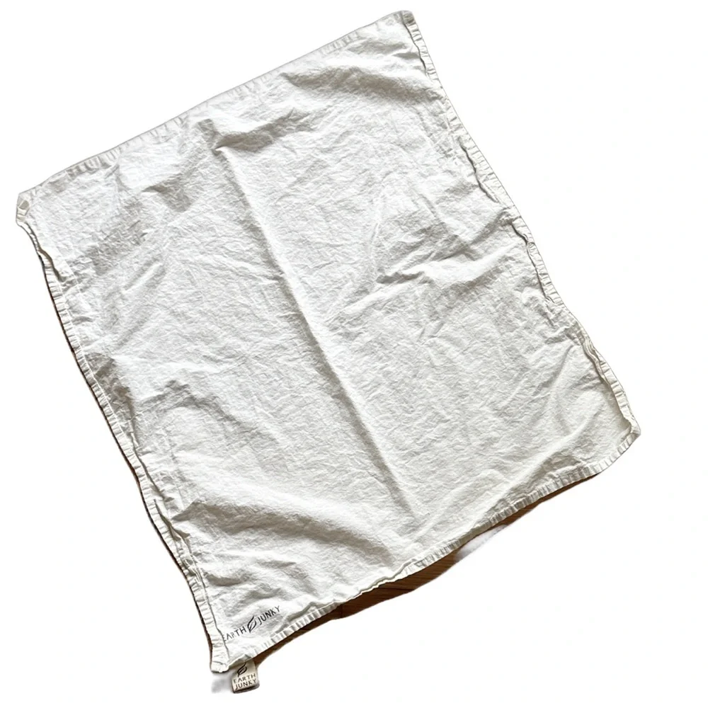 “Flour Sack” Kitchen Towel by Earth Junky Organics Shabby Chic Farmhouse Cottage